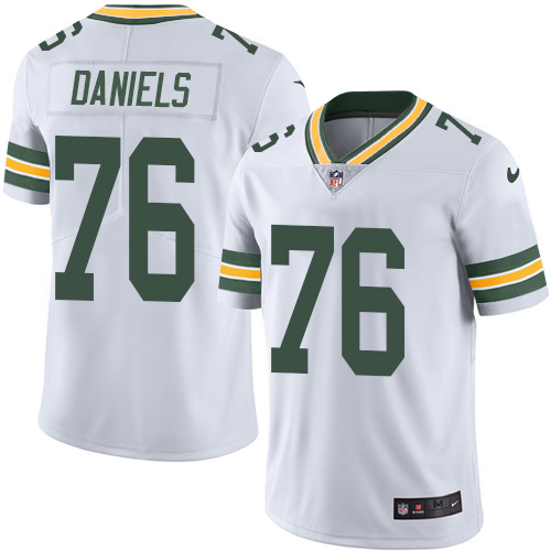 Nike Packers #76 Mike Daniels White Youth Stitched NFL Vapor Untouchable Limited Jersey